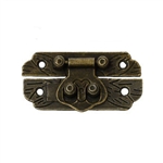 Antique Bronze Decorative Box Latch