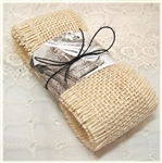 Ivory Jute Mesh (Burlap) Ribbon