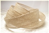 Natural Woven Jute Ribbon - 1"