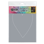 Ranger Dylusions Stencil Silhouette - Classics DYS78005