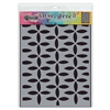 Ranger Dylusions Stencil, Large - Retro Grid DYS85072