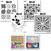 Stampers Anonymous Dylusions Stamps + Stencil Bundle