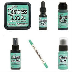 Ranger Tim Holtz Cracked Pistachio Distress Bundle