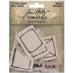 Advantus Tim Holtz Idea-ology Stitched Scraps Basics TH94138