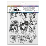 Ranger Dina Wakley MEdia Transparencies Tinies Set 2 MDA82644