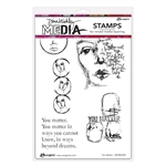 Ranger Dina Wakley MEdia Stamps - You Matter MDR83290