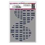 Ranger Dina Wakley MEdia Stencil - Pieces MDS77718