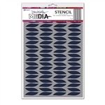 Ranger Dina Wakley MEdia Stencil - Sideways MDS81647