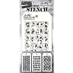 Stampers Anonymous Tim Holtz Mini Layering Stencils Set - MST055