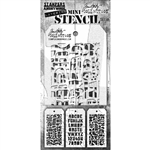 Stampers Anonymous Tim Holtz Mini Layering Stencil Set MST058