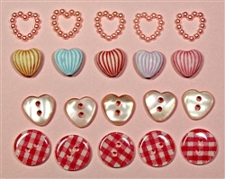 Valentine Embellishment Set 2