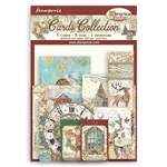 Stamperia Cards Collection - Christmas Greetings SBCARD18