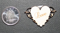 Southern Ridge Trading Co - Mini Wood Love Hearts