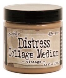 DISCONTINUED Ranger Tim Holtz Distress Collage Medium Vintage TDA47940