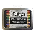 Ranger Tim Holtz Distress Watercolor Pencils (12 Pack) Set 4 TDH83580