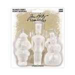 Tim Holtz Idea-ology Salvaged Figures Large Christmas 2023 TH94361