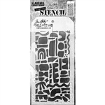 Stampers Anonymous Tim Holtz Layering Stencil Cutout Shapes 1 THS175