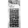 Stampers Anonymous Tim Holtz Layering Stencil Labels THS178