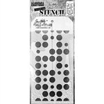 Stampers Anonymous Tim Holtz Layering Stencil Spots THS180