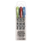 Ranger Tim Holtz Distress Holiday Pearlescent Crayon Set #3 TSCK81173