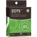 Thermoweb Zots Clear Adhesive Dots, Medium