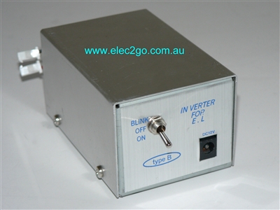 Inverter 12v input for electroluminescence