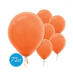 Orange 12" Latex Balloon - 72 | Party Supplies