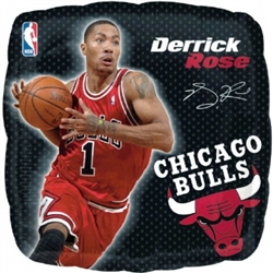 Derrick Rose Metallic Balloons | Party Supplies