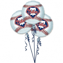 Philadelphia Phillies 3-Pack Balloons | Party Supplies