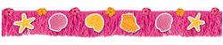 Summer Shells Paper Fringe Banner | Luau Party Supplies