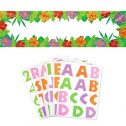 Summer Personalized Giant Sign | Luau Party Supplies