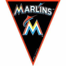 Miami Marlins Pennant Banner | Party Supplies