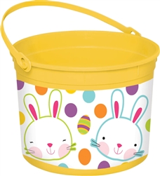 Easter Large Yellow Bucket | Party Supplies