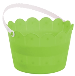 Kiwi Scalloped Bucket | Easter