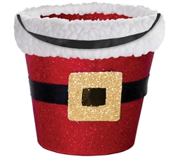 Santa Bucket w/Cello | Party Supplies