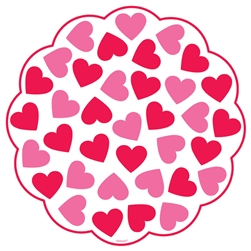 Valentine's Doilies - 12" | Valentines decorations