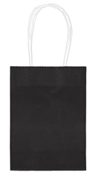 Black 5" Kraft Bag | Party Supplies