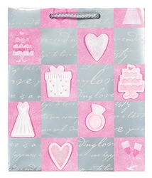 Wedding Bliss Medium Specialty Bags | Party Supplies