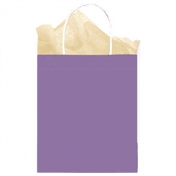 Purple Solid Medium Kraft Bags | Party Supplies