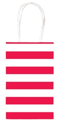 Apple Red Stripe Printed Cub Bags | Party Supplies