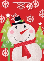 Whimsical Snowman Extra Large Bags | Party Supplies
