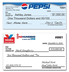 Oversized Promotional Checks