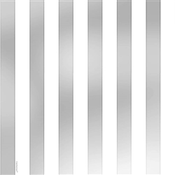 Silver Stripe Gift Wrap | Party Supplies