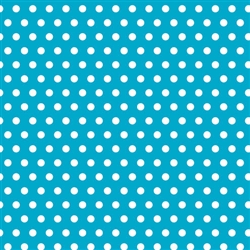 Caribbean Polka Dot Gift Wrap | Party Supplies