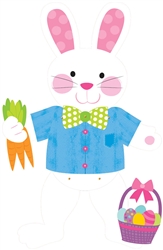 Rabbit Jointed Cutout | Party Supplies