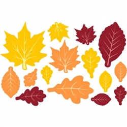 Fall Leaves Mega Value Pack Cutout Assortment | Party Supplies