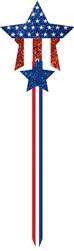 Patriotic Lawn Stake | Party Supplies