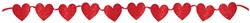 Hearts Glitter Banner | Valentines decorations