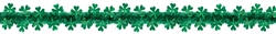 Shamrock D-C Prismatic Garland | Party supplies