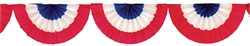 Patriotic Paper Bunting Garland | Party Supplies